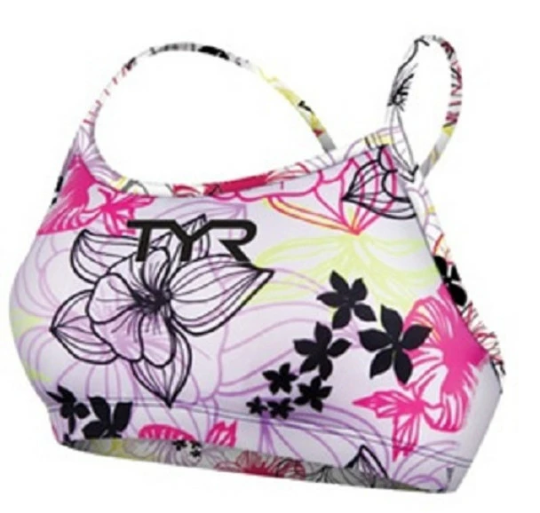 TYR Women's Tahitian Garden Thin Strap Power Support Top 3 TYR Women's Tahitian Garden Thin Strap Power Support Top