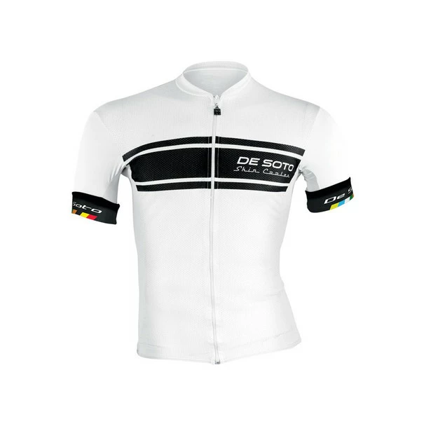 DeSoto Men's Skincooler Full Zip Short Sleeve Tri Top - 2019 4 DeSoto Men's Skincooler Full Zip Short Sleeve Tri Top - 2019 - Image 2