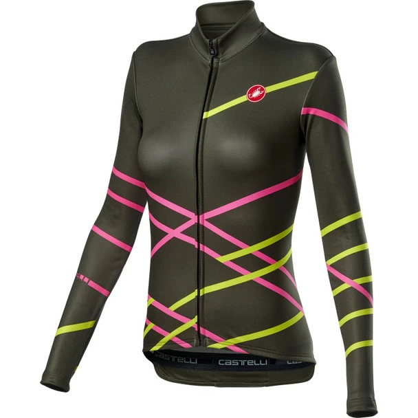 Castelli Women's Long Sleeve Diagonal Jersey - 2022 4 Castelli Women's Long Sleeve Diagonal Jersey - 2022 - Image 2