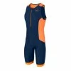 Zone3 Men's Aquaflo Plus Tri Suit - 2022 -Women's sports Sales Aquaflo Mens Suit Orange Front 01 preview 32297.1515513489