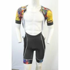DeSoto Men's Forza Hybrid Trisuit - 2023 -Women's sports Sales FHTS Entropy Of Color Front 03 95195.1671202485