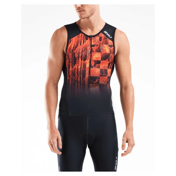 2XU Men's Perform Tri Singlet - 2021 3 2XU Men's Perform Tri Singlet - 2021