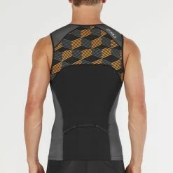 2XU Men's Active Tri Singlet - 2018 7 2XU Men's Active Tri Singlet - 2018 -Women's sports Sales MT4863a BLK RFO 02 67911.1517947299