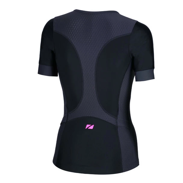 Zone3 Women's Aquaflo Plus Short Sleeve Tri Top - 2021 4 Zone3 Women's Aquaflo Plus Short Sleeve Tri Top - 2021 - Image 2