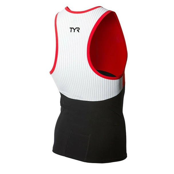 TYR Men's Carbon Tri Tank - 2023 5 TYR Men's Carbon Tri Tank - 2023 - Image 3