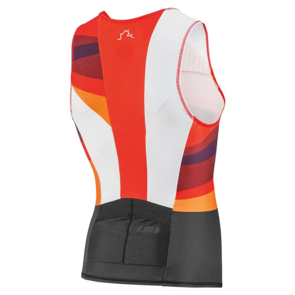 Louis Garneau Men's Tri Course Sleeveless Tri Top - 2018 4 Louis Garneau Men's Tri Course Sleeveless Tri Top - 2018 - Image 2