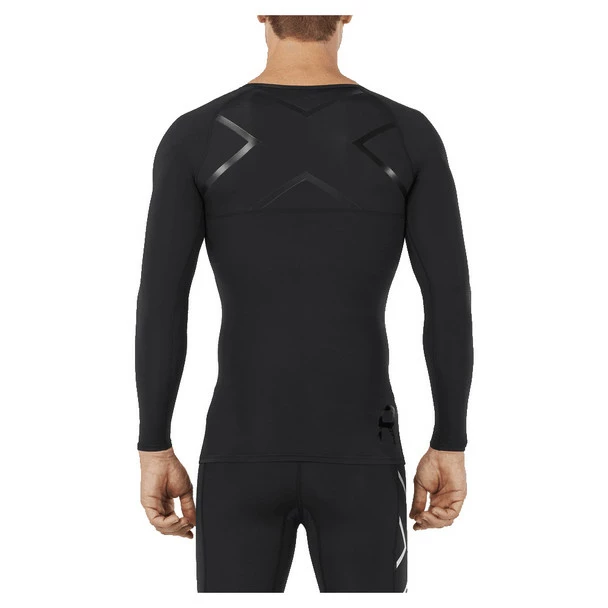 2XU Men's Refresh Recovery Compression Long Sleeve Top - 2020 4 2XU Men's Refresh Recovery Compression Long Sleeve Top - 2020 - Image 2