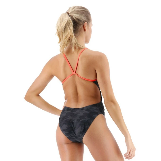TYR Women's Blackout Camo Cutoutfit Swimsuit - 2023 4 TYR Women's Blackout Camo Cutoutfit Swimsuit - 2023 - Image 2