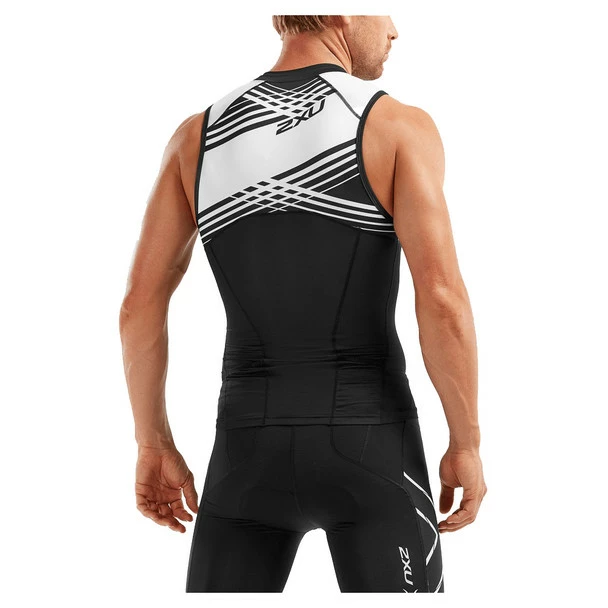 2XU Men's Compression Tri Singlet - 2019 4 2XU Men's Compression Tri Singlet - 2019 - Image 2