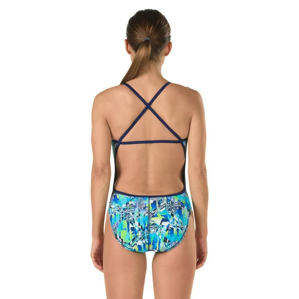 Speedo Women's Race Space Cross Back Swimsuit - 2017 4 Speedo Women's Race Space Cross Back Swimsuit - 2017 - Image 2