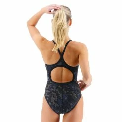 TYR Women's Carbon Hex Diamondfit Swimsuit - 2023 -Women's sports Sales back 44501.1658240471