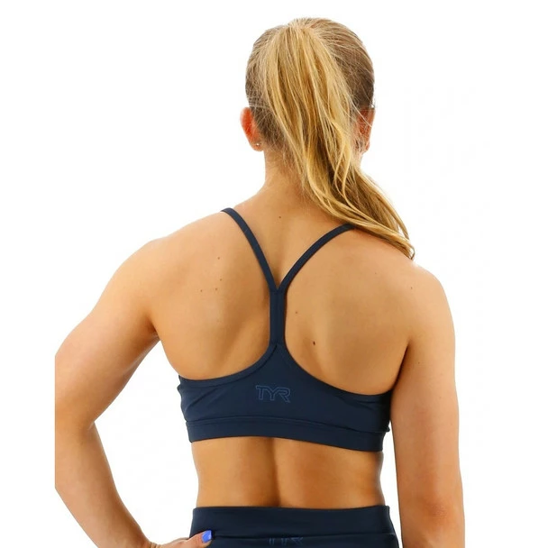 TYR Women's Solid V-Neck Sports Bra - 2023 4 TYR Women's Solid V-Neck Sports Bra - 2023 - Image 2