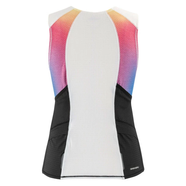 Louis Garneau Women's Relaxed Fit Vent Sleeveless Tri Top - 2020 4 Louis Garneau Women's Relaxed Fit Vent Sleeveless Tri Top - 2020 - Image 2