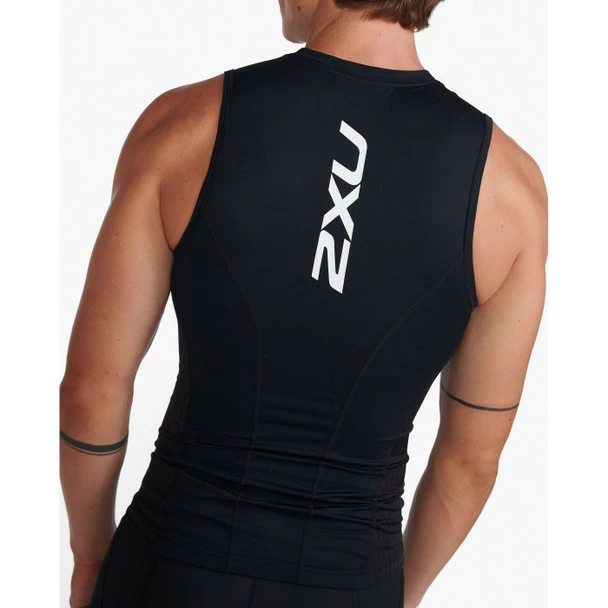 2XU Men's Aero Tri Singlet - 2022 4 2XU Men's Aero Tri Singlet - 2022 - Image 2