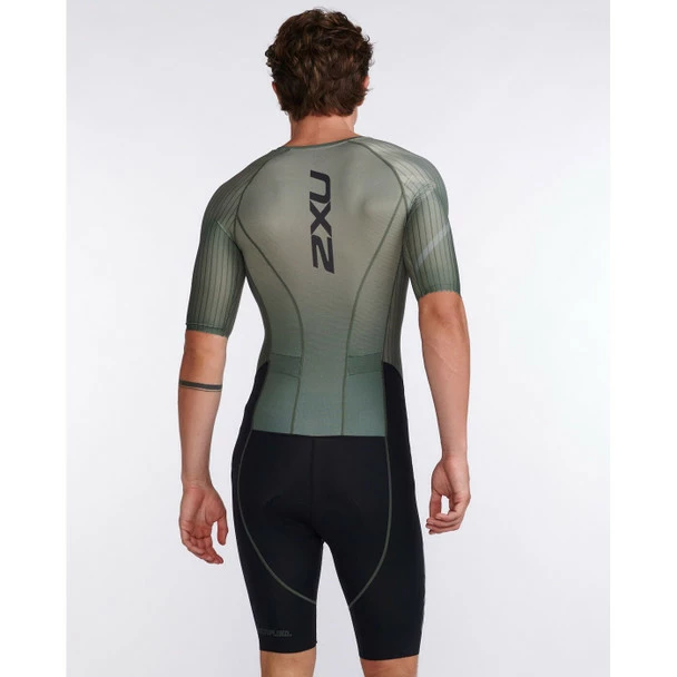 2XU Men's Aero Sleeved Tri Suit - 2023 4 2XU Men's Aero Sleeved Tri Suit - 2023 - Image 2