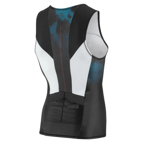 Louis Garneau Men's Tri Course Sleeveless Tri Top - 2019 4 Louis Garneau Men's Tri Course Sleeveless Tri Top - 2019 - Image 2