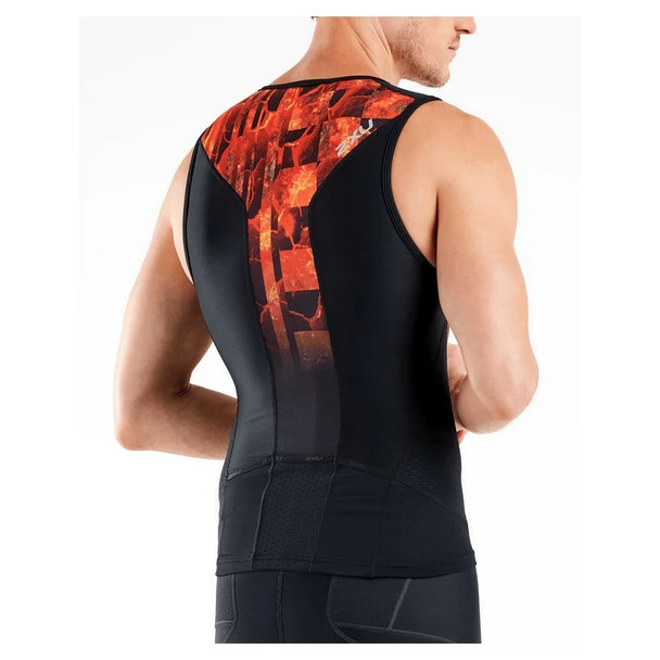2XU Men's Perform Tri Singlet - 2021 4 2XU Men's Perform Tri Singlet - 2021 - Image 2
