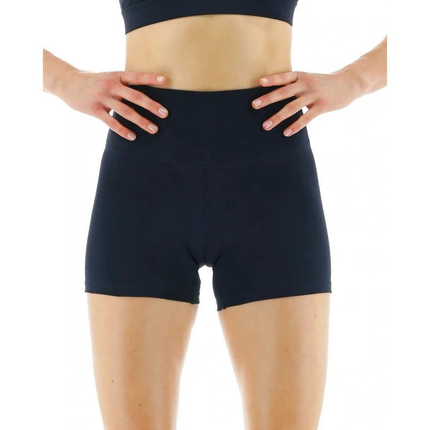 TYR Women's Solid High-Rise 4" Short - 2023 3 TYR Women's Solid High-Rise 4" Short - 2023
