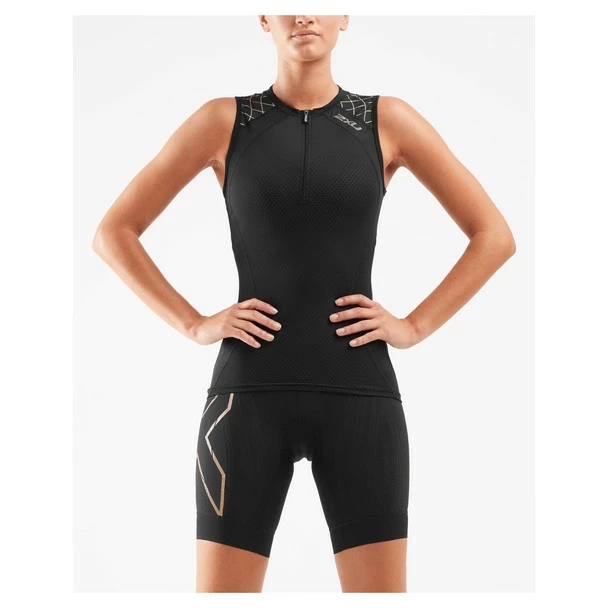 2XU Women's Compression Tri Singlet - 2021 3 2XU Women's Compression Tri Singlet - 2021