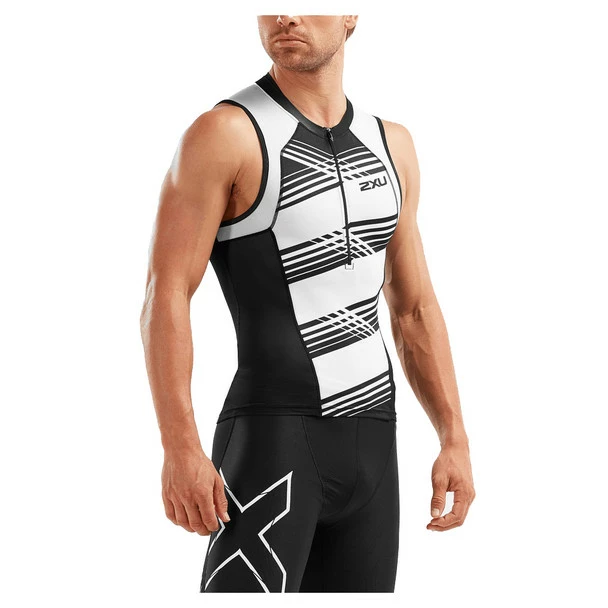 2XU Men's Compression Tri Singlet - 2019 3 2XU Men's Compression Tri Singlet - 2019