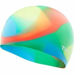 TYR Tie Dye Junior Swim Cap - 2023