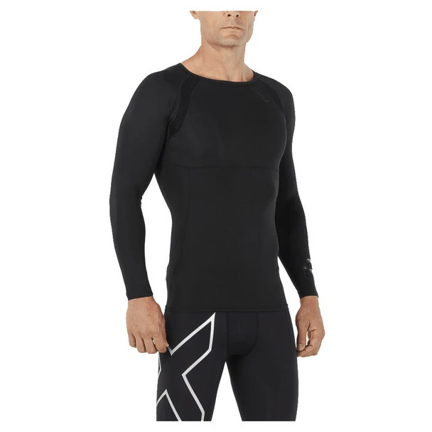 2XU Men's Refresh Recovery Compression Long Sleeve Top - 2020 3 2XU Men's Refresh Recovery Compression Long Sleeve Top - 2020
