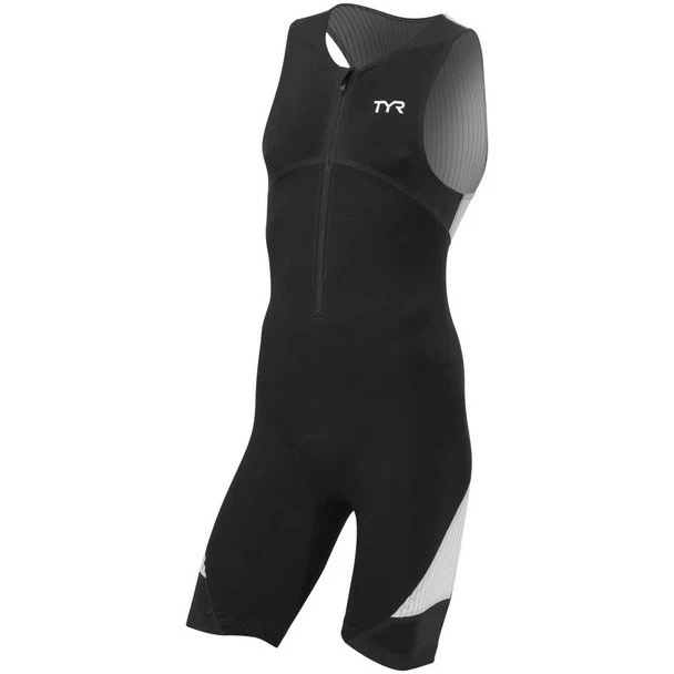 TYR Men's Carbon Padded Front Zip Tri Suit - 2023 3 TYR Men's Carbon Padded Front Zip Tri Suit - 2023