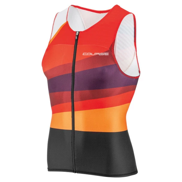 Louis Garneau Men's Tri Course Sleeveless Tri Top - 2018 3 Louis Garneau Men's Tri Course Sleeveless Tri Top - 2018