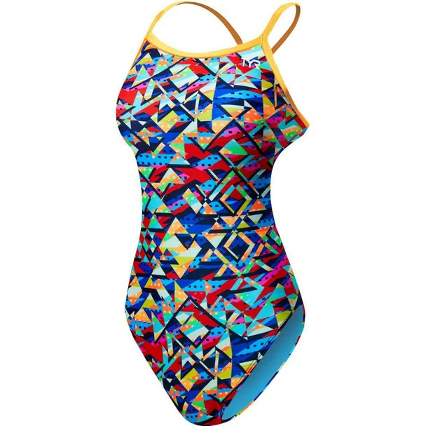 TYR Women's Mosaic Diamondfit Swimsuit - 2019 3 TYR Women's Mosaic Diamondfit Swimsuit - 2019