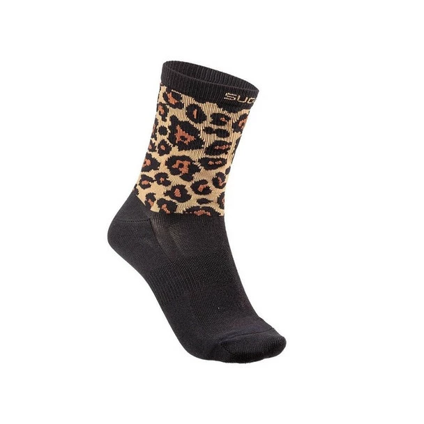 Sugoi Leopard Print One Way Sock - 2022 3 Sugoi Leopard Print One Way Sock - 2022
