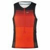Louis Garneau Men's Relaxed Fit Vent Sleeveless Tri Top - 2021 -Women's sports Sales redgradient 23414.1616419896