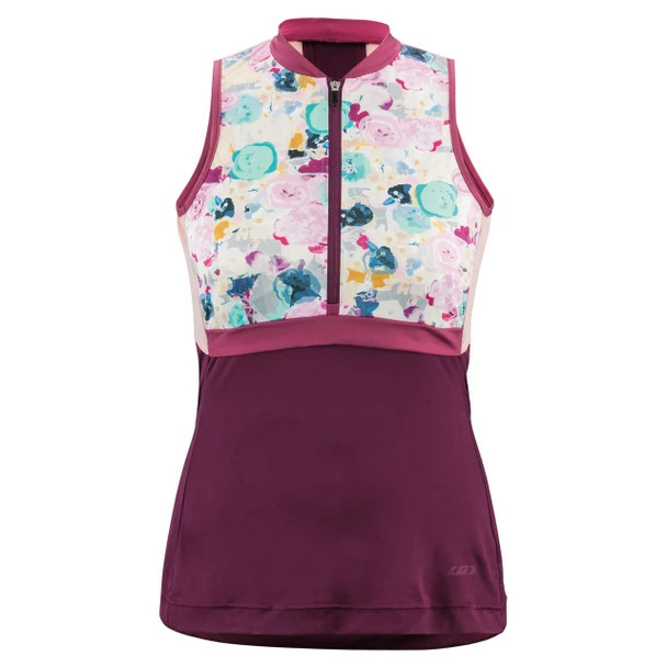 Louis Garneau Women's Art Factory Zircon Sleeveless Jersey - 2019 3 Louis Garneau Women's Art Factory Zircon Sleeveless Jersey - 2019