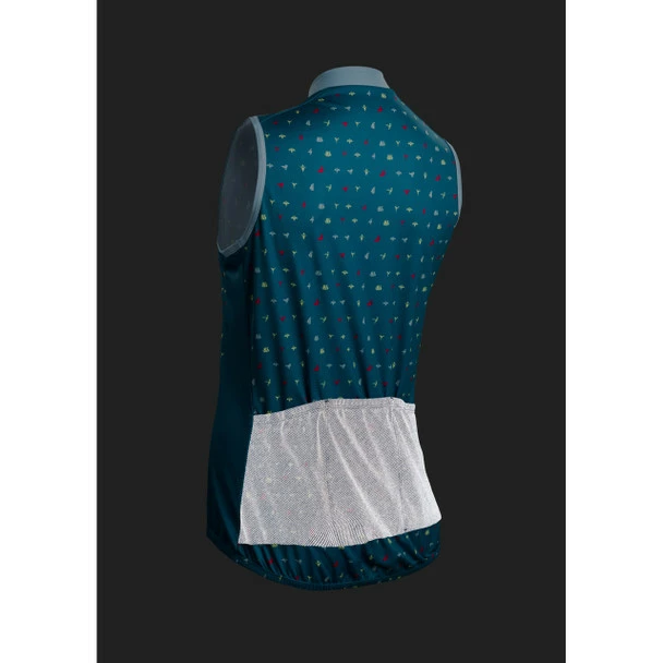 Sugoi Women's Evolution Zap Origami Print Sleeveless Bike Jersey - 2018 5 Sugoi Women's Evolution Zap Origami Print Sleeveless Bike Jersey - 2018 - Image 3